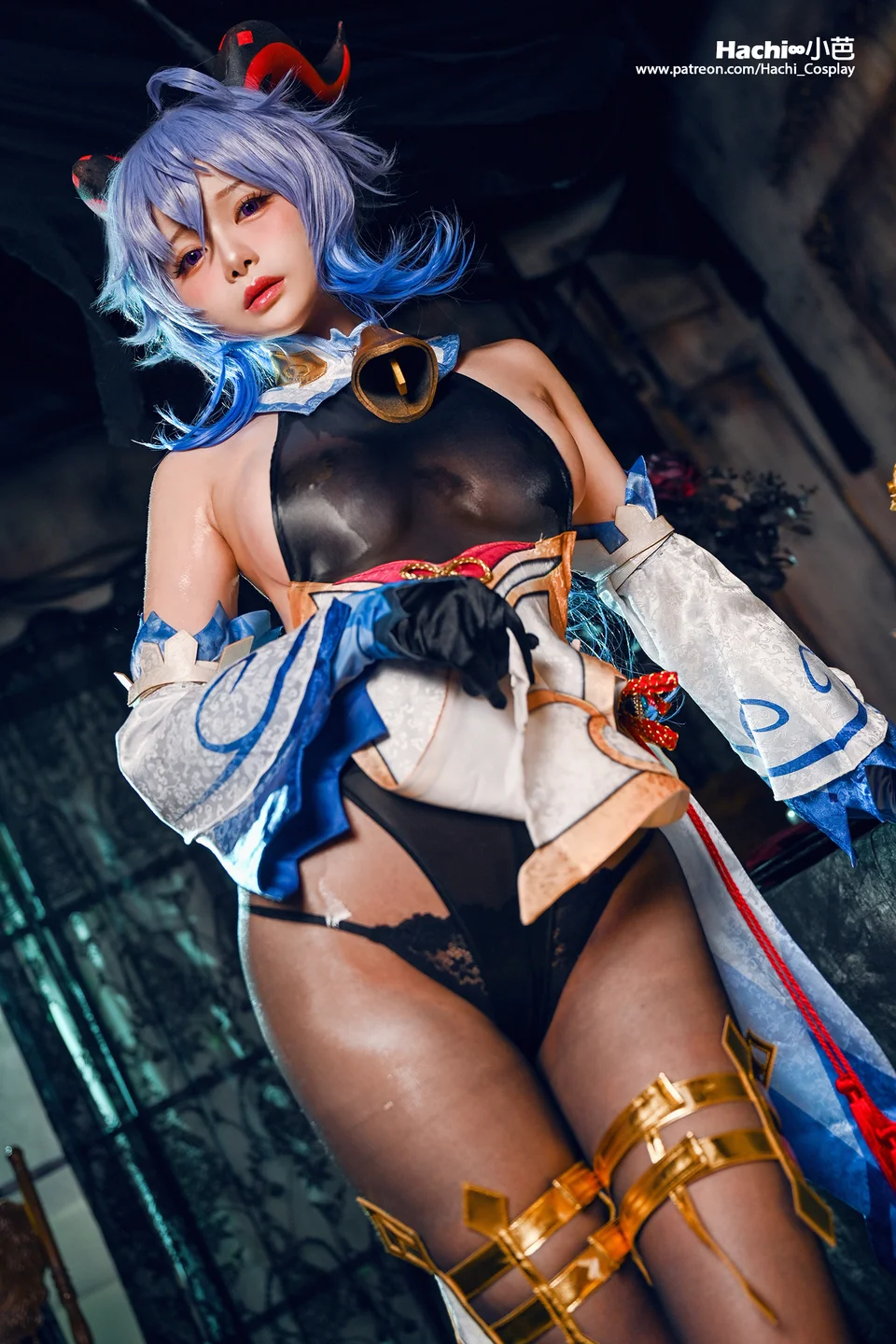 Hachi小芭 - Ganyu(甘雨) [15P-45MB] tg@simisebaisi 【丝足阁】004.webp